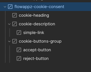 demo - Cookie consent